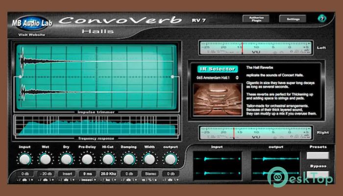 تحميل برنامج MB Audio Lab ConvoVerb RV7 Reverb Bundle v1.1.0 برابط مباشر