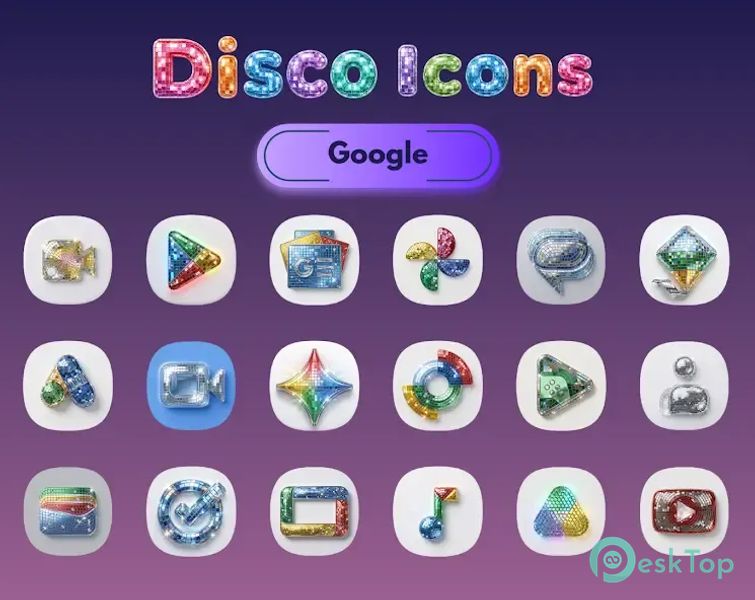 Disco Icon Pack 1.2 APK MOD Unlocked (Full) Free Download
