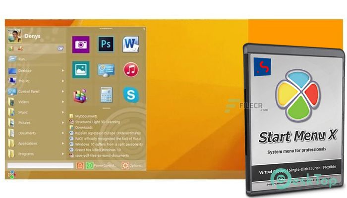 Download Start Menu X Free 7.34 Free Full Activated