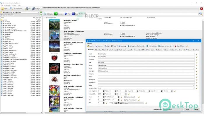 3delite MP4 Video and Audio Tag Editor 1.0.259.459 完全アクティベート版を無料でダウンロード