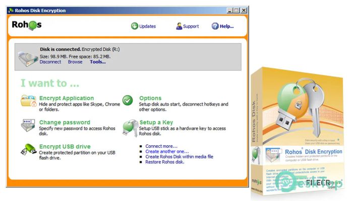 Download Rohos Disk Encryption  3.2 Free Full Activated