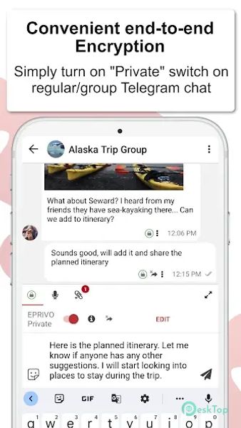 EPRIVO Encrypted Email & Chat 3.0.74 APK MOD Полная бесплатная загрузка