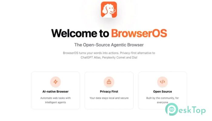 Download BrowserOS 0.44.0.1 Free Full Activated