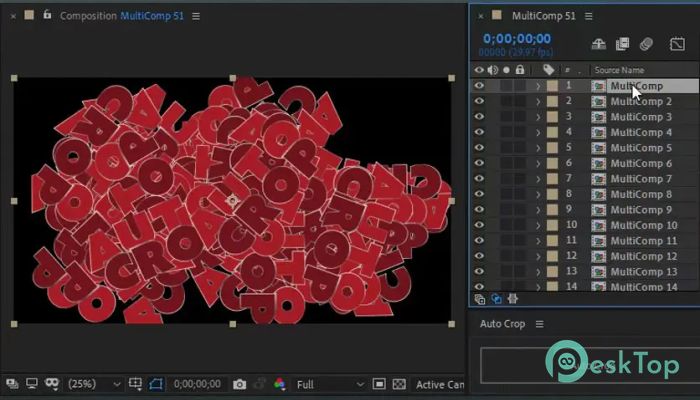 Aescripts Auto Crop 3.2.1 完全アクティベート版を無料でダウンロード