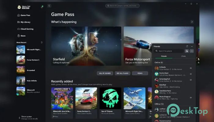 Microsoft Xbox 1.0.0 Tam Sürüm Aktif Edilmiş Ücretsiz İndir