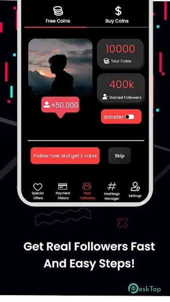 TikAi Real Followers And Likes 5.0.7 APK MOD Unlocked (Full) Free Download