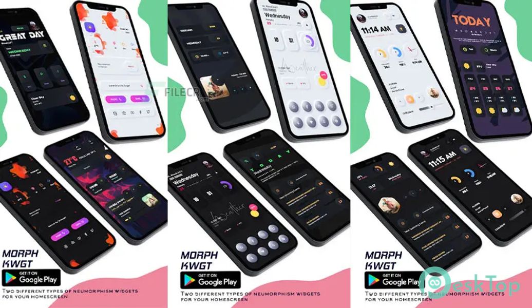 Morph KWGT v2.0.1 APK MOD تحميل مجاني كامل