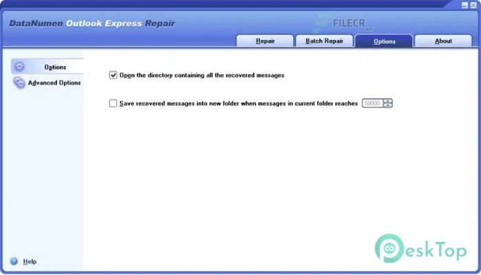 Скачать DataNumen Outlook Express Repair 2.3.0 полная версия активирована бесплатно