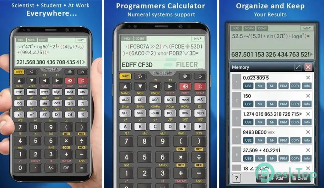 ChampCalc Pro Scientific Calculator