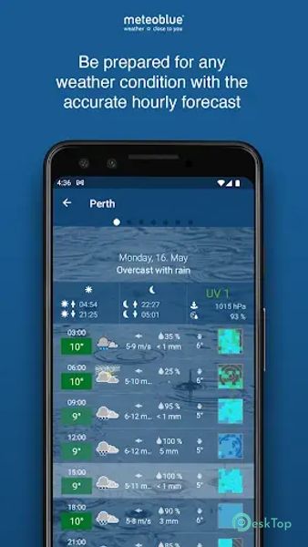 Meteoblue Weather & Maps 2.9.10 APK MOD Полная бесплатная загрузка