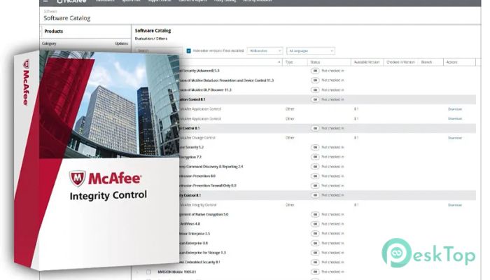 Скачать McAfee Integrity Control 8.3.5.126 полная версия активирована бесплатно