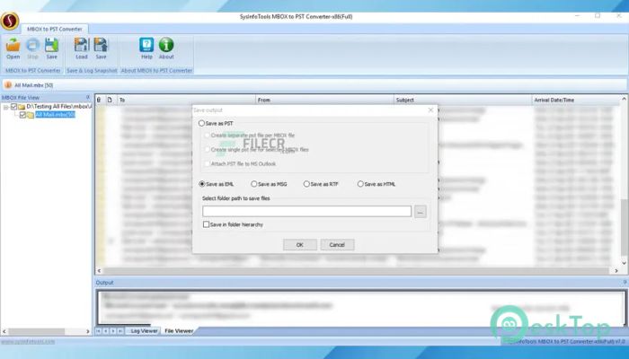 Télécharger SysInfoTools MBOX to PST Converter 7.0 Gratuitement Activé Complètement