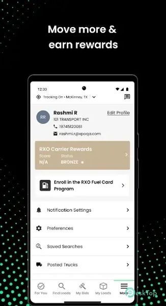 RXO Drive: Find and book loads
