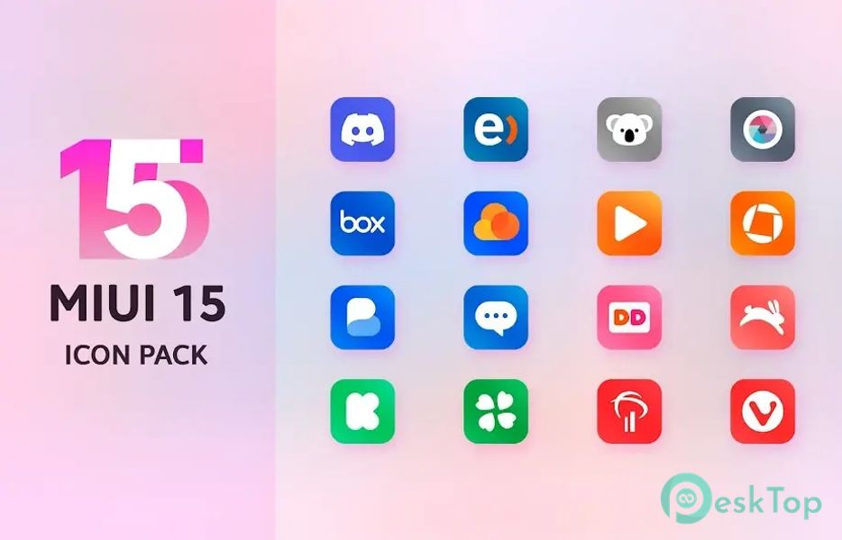 Mi15 - Icon Pack 3.8 APK MOD मुफ्त पूर्ण डाउनलोड
