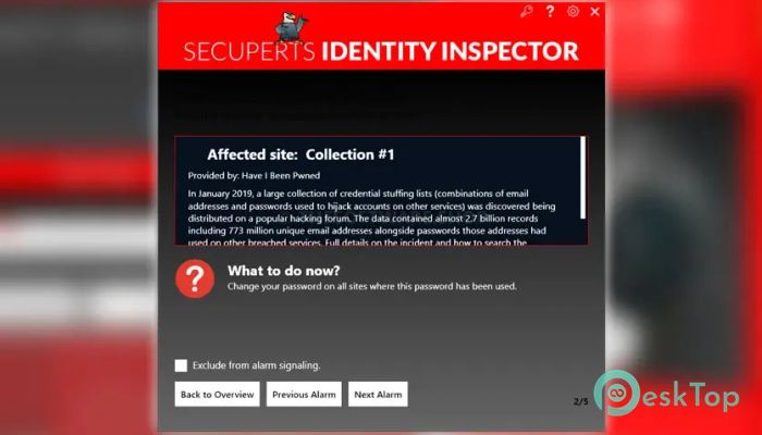 下载 SecuPerts Identity Inspector 1.0.7789.25336 免费完整激活版