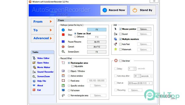  تحميل برنامج AutoScreenRecorder Pro 5.0.761 برابط مباشر