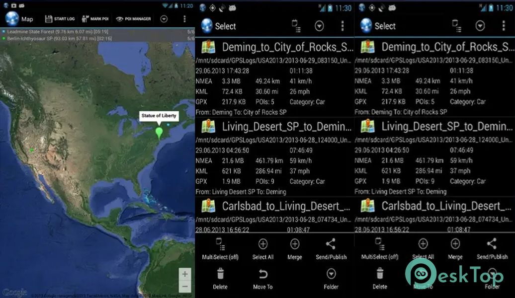 Ultra GPS Logger 3.201 APK MOD Полная бесплатная загрузка