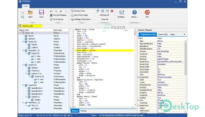 MiTeC DFM Editor 8.4.0 Tam Sürüm Aktif Edilmiş Ücretsiz İndir