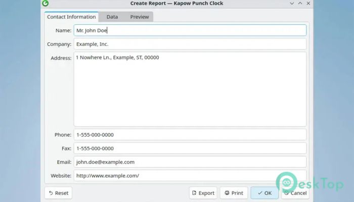 Download Kapow Punch Clock 1.6.4 Free Full Activated