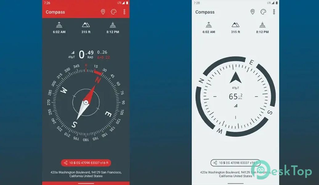 Compass & Altimeter  APK MOD Полная бесплатная загрузка