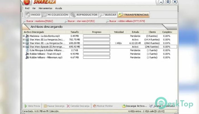 Descargar Shareaza 2.7.10.2 Completo Activado Gratis