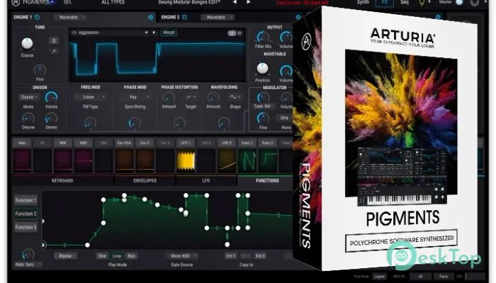 تحميل برنامج Arturia Pigments  6.0.3 برابط مباشر