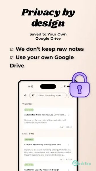 Whispr Notes Audio/Voice Memo 0.3.3 APK MOD Tam Ücretsiz İndir