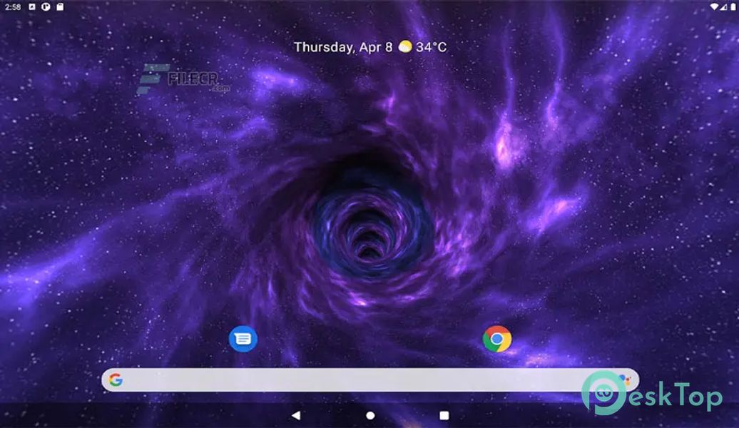 Wormhole 3D Live Wallpaper PRO: Gyro + Gravity