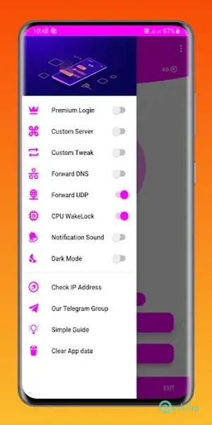 Altaufik VPN HTTP/SSH/Tunnel 4.0 APK MOD Tam Ücretsiz İndir
