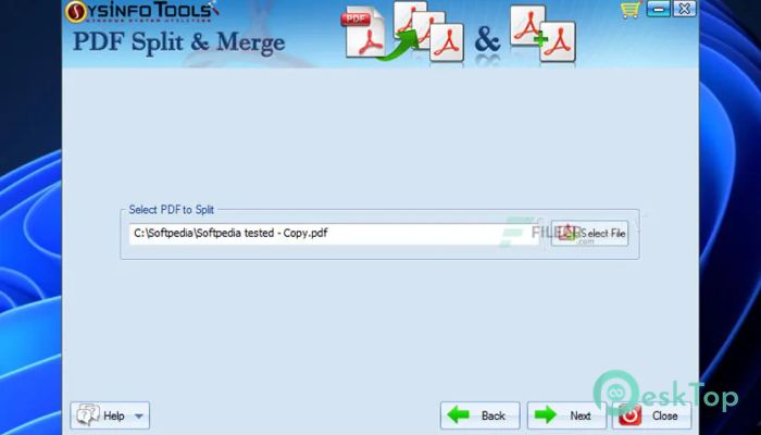 تحميل برنامج SysInfoTools PDF Split 3.0 برابط مباشر