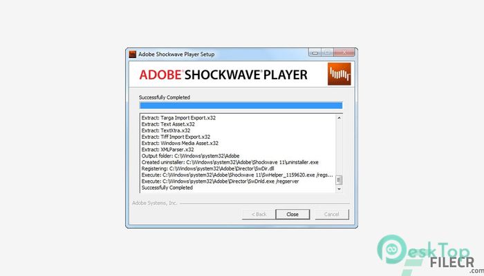  تحميل برنامج Adobe Shockwave Player  12.3.4.204.0 برابط مباشر
