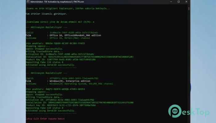 PMAS - PowerShell Multi Activation System