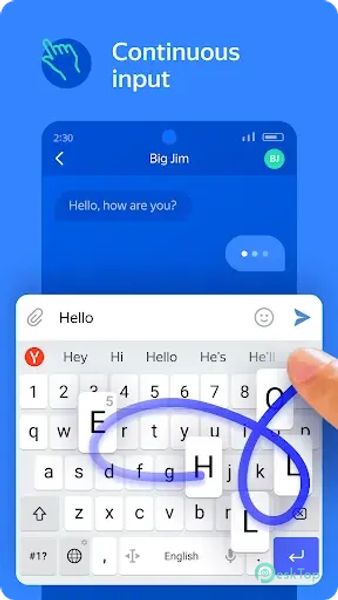 Yandex Keyboard 66.5 APK MOD मुफ्त पूर्ण डाउनलोड