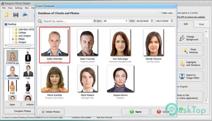 Download AMS Passport Photo Maker 9.41 Free Full Activated