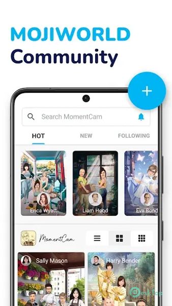 MomentCam Cartoons & Stickers 6.1.6 APK MOD Descarga gratuita completa