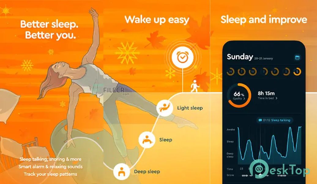 Sleep Cycle - Sleep Tracker 4.26.10 APK MOD フル無料ダウンロード