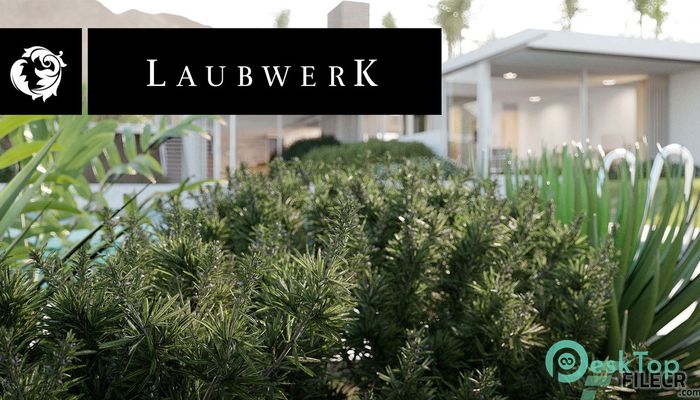 下载 Laubwerk Plants Kit 1-7 for SketchUp 2019 1.0.28 免费完整激活版