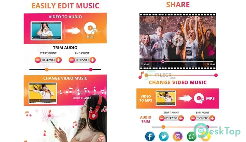 Audio Extractor: Video to MP3 1.8 APK MOD Descarga gratuita completa