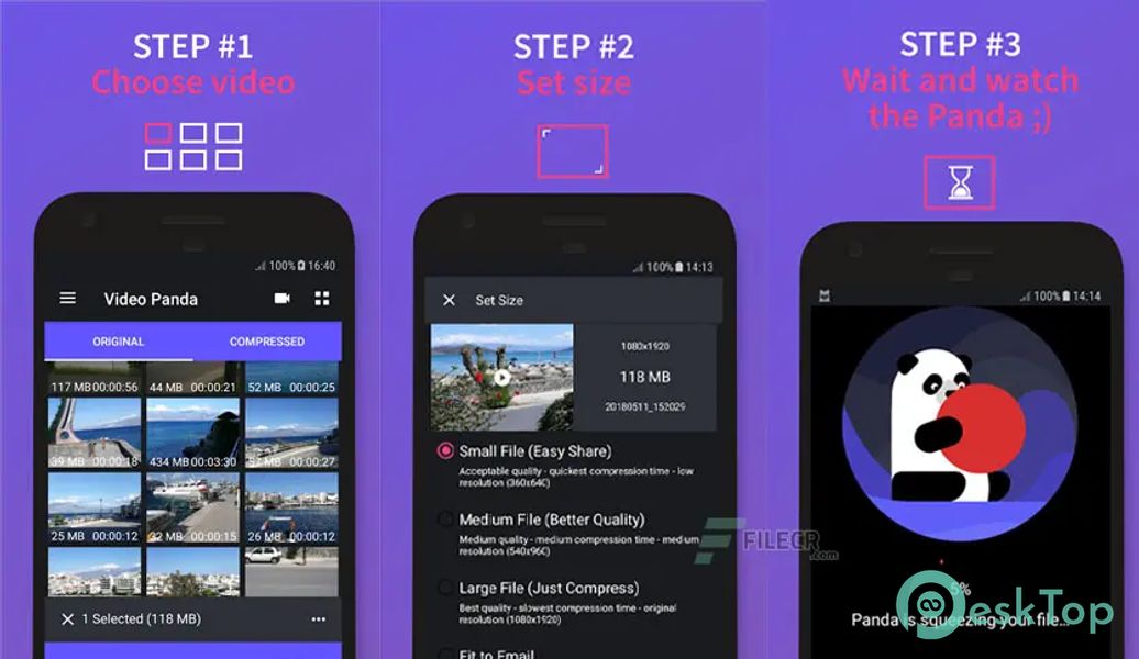 Télécharger Video Compressor Panda Resizer 1.3.20 APK MOD Gratuitement et Complet