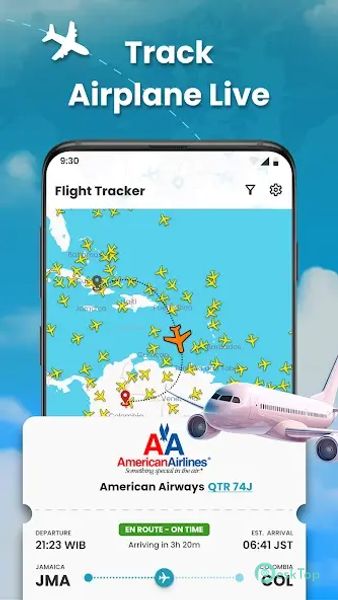 Flymat: Live Flight Tracker 1.0.46 APK MOD 完整免费下载