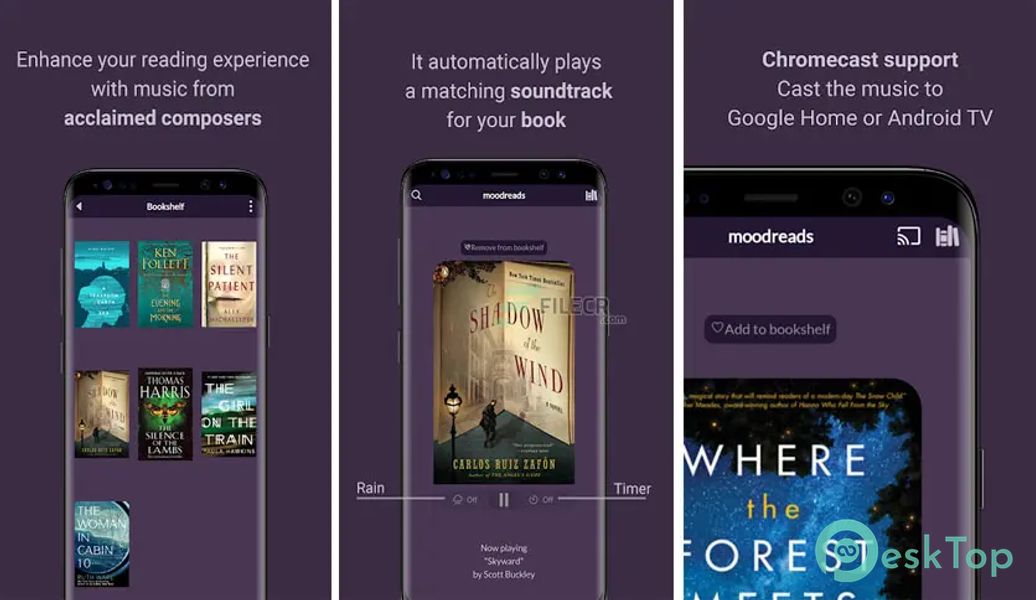 Moodreads - Music for reading v1.4.0 APK MOD Полная бесплатная загрузка