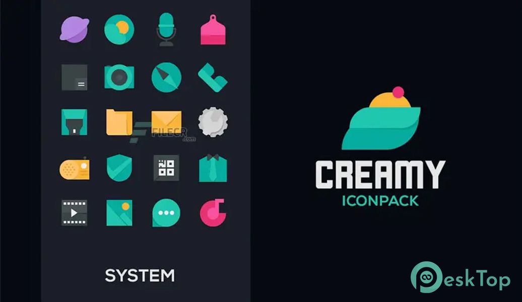 Creamy Icon pack 3.8 APK MOD Descarga gratuita completa