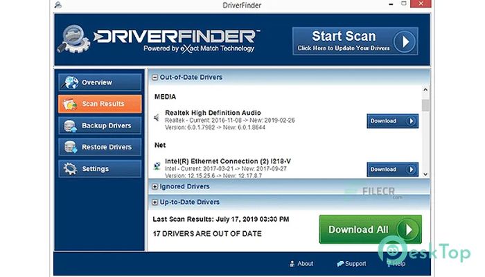 Download DriverFinder 4.2.0 Free Full Activated