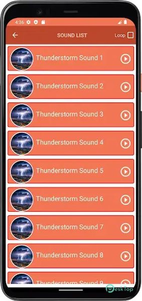 Thunderstorm Sounds 1.3 APK MOD Полная бесплатная загрузка