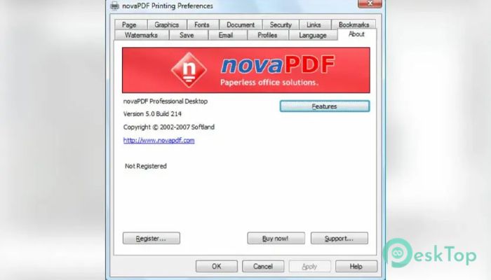 Softland novaPDF 1.0.0 完全アクティベート版を無料でダウンロード