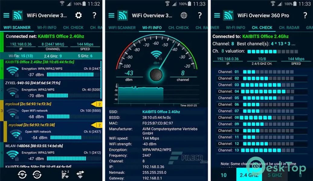 WiFi Overview 360 Pro v4.70.02 APK MOD Tam Ücretsiz İndir