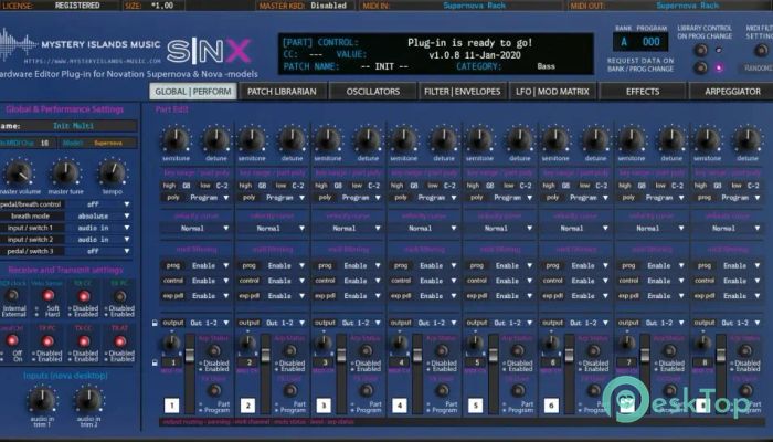 下载 Aura Plugins Novation SNX Editor 1.0.9 免费完整激活版
