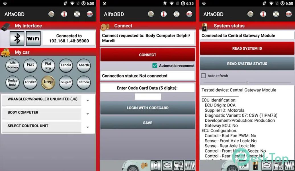 AlfaOBD 2.4.2.0 APK MOD フル無料ダウンロード