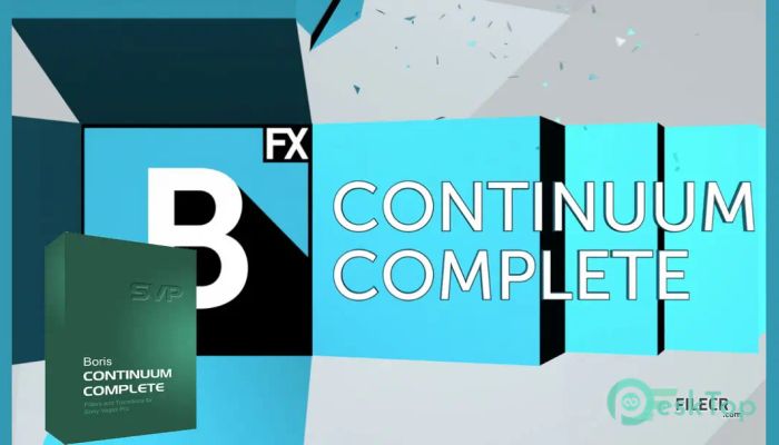 تحميل برنامج Boris FX Continuum Complete 2025  برابط مباشر