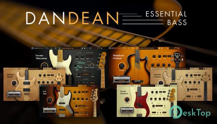 Download Tracktion Dan Dean Essential Bass Collection  1.0.3 Free Full Activated